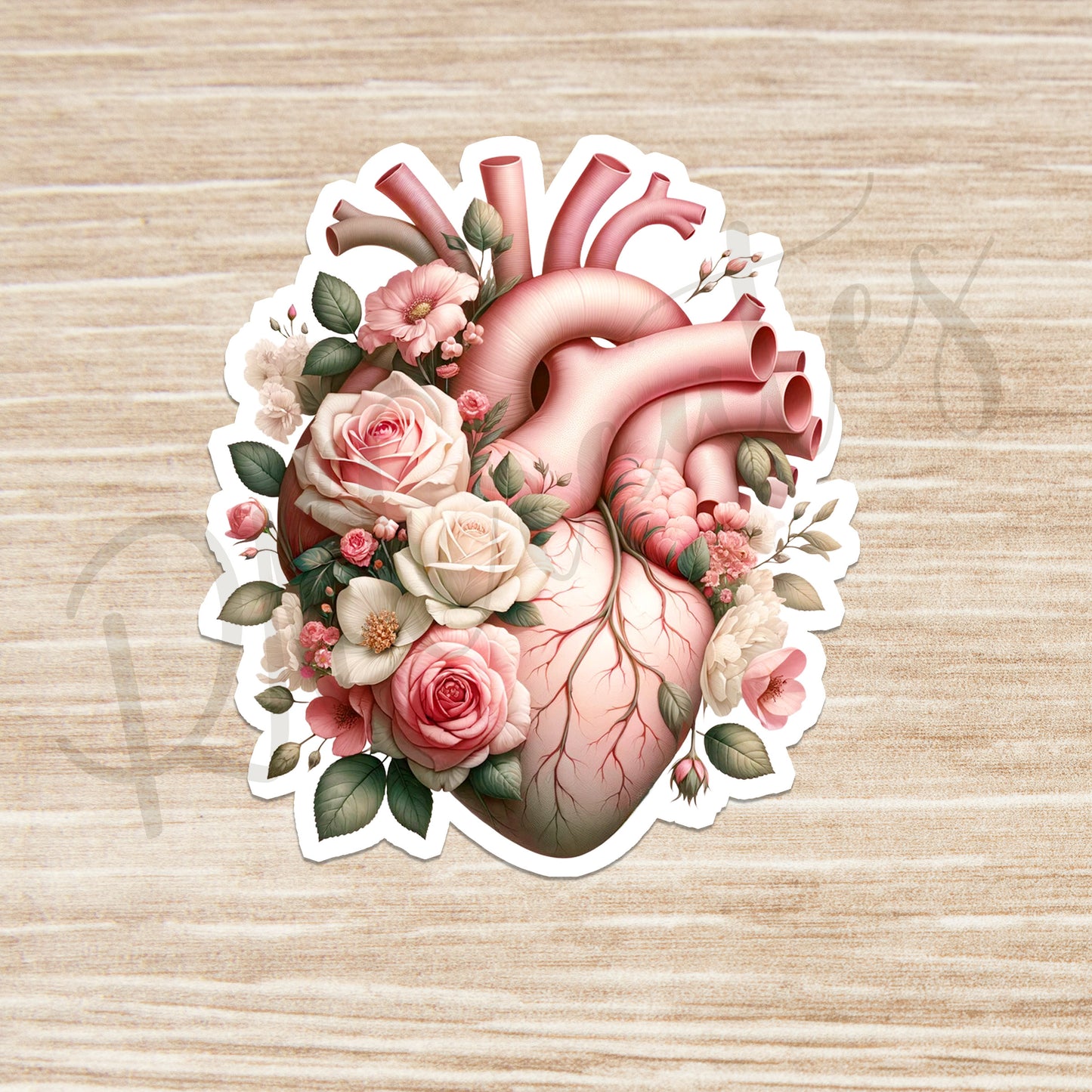 Heart Sticker - Anatomy Sticker - Medical Sticker - Medical Gift - Decorative Sticker - Sticker