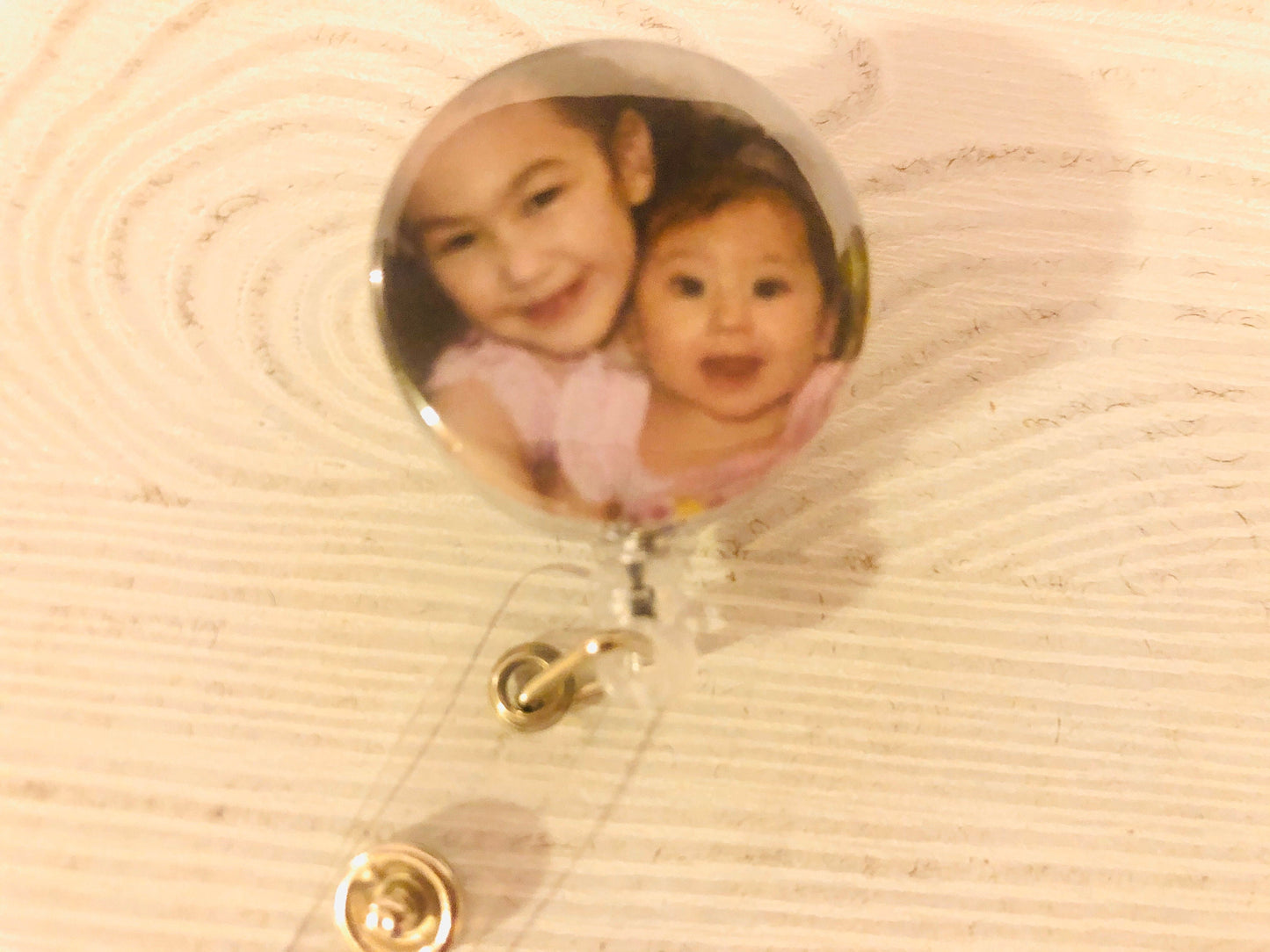 Personalized Photo Badge Reel, Retractable Badge Holder, ID Badge Reel, Badge Reel, Badge Reel, ID holder