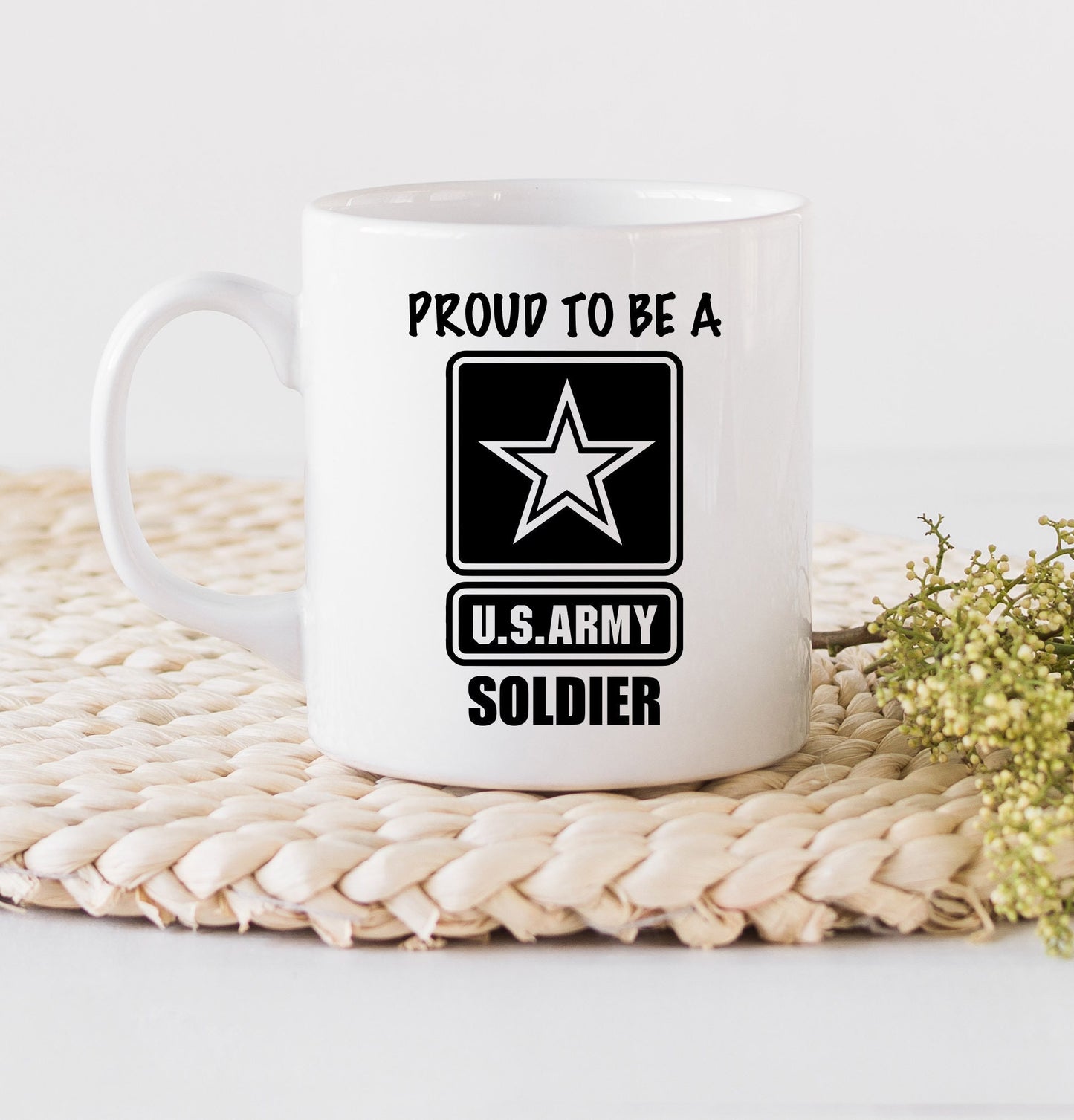 US Army Soldier Mug - Soldier Mug - Military Mug - Coffee Mug - Mugs - Mugs with Saying