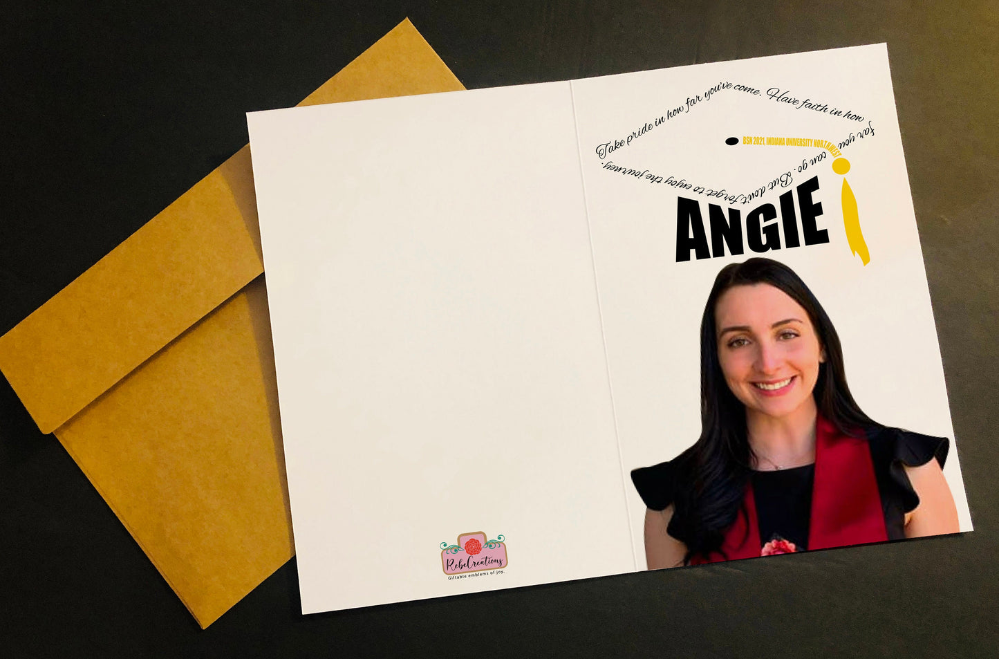 Photo Graduation Card - Personalized Graduation Greeting Card - Graduation Card - Personalized Graduation Card - Custom Graduation Card