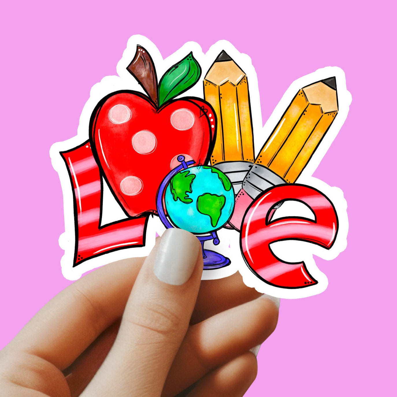 Teacher Sticker - Teacher Gift - Decorative Sticker - Sticker