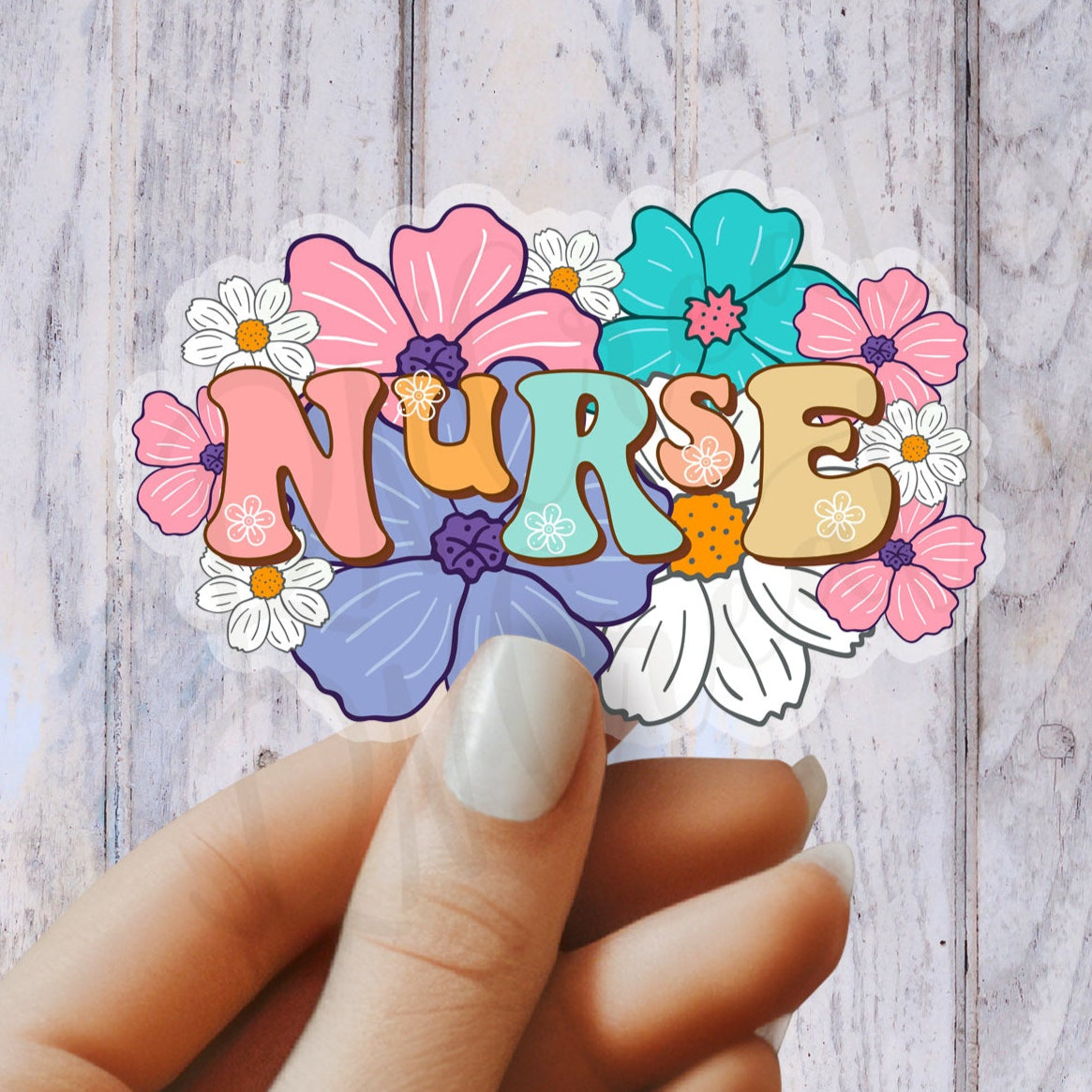 Nurse Sticker - RN Sticker - Nurse Gift - Decorative Sticker - Sticker