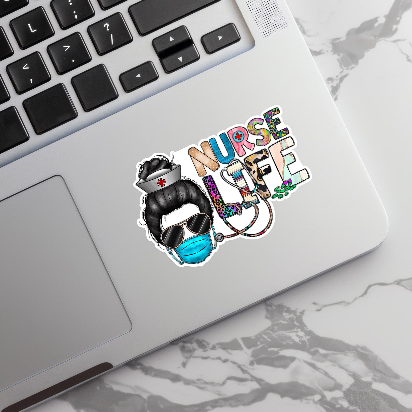 Nurse Life Sticker - Nurse Sticker - RN Sticker - Nurse Gift - Decorative Sticker - Sticker