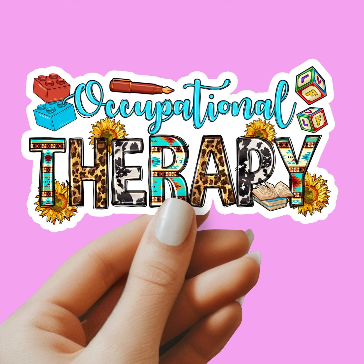 Occupational Therapist Sticker - Occupational Therapy Sticker - OT Sticker - OT Gift - Decorative Sticker - Sticker