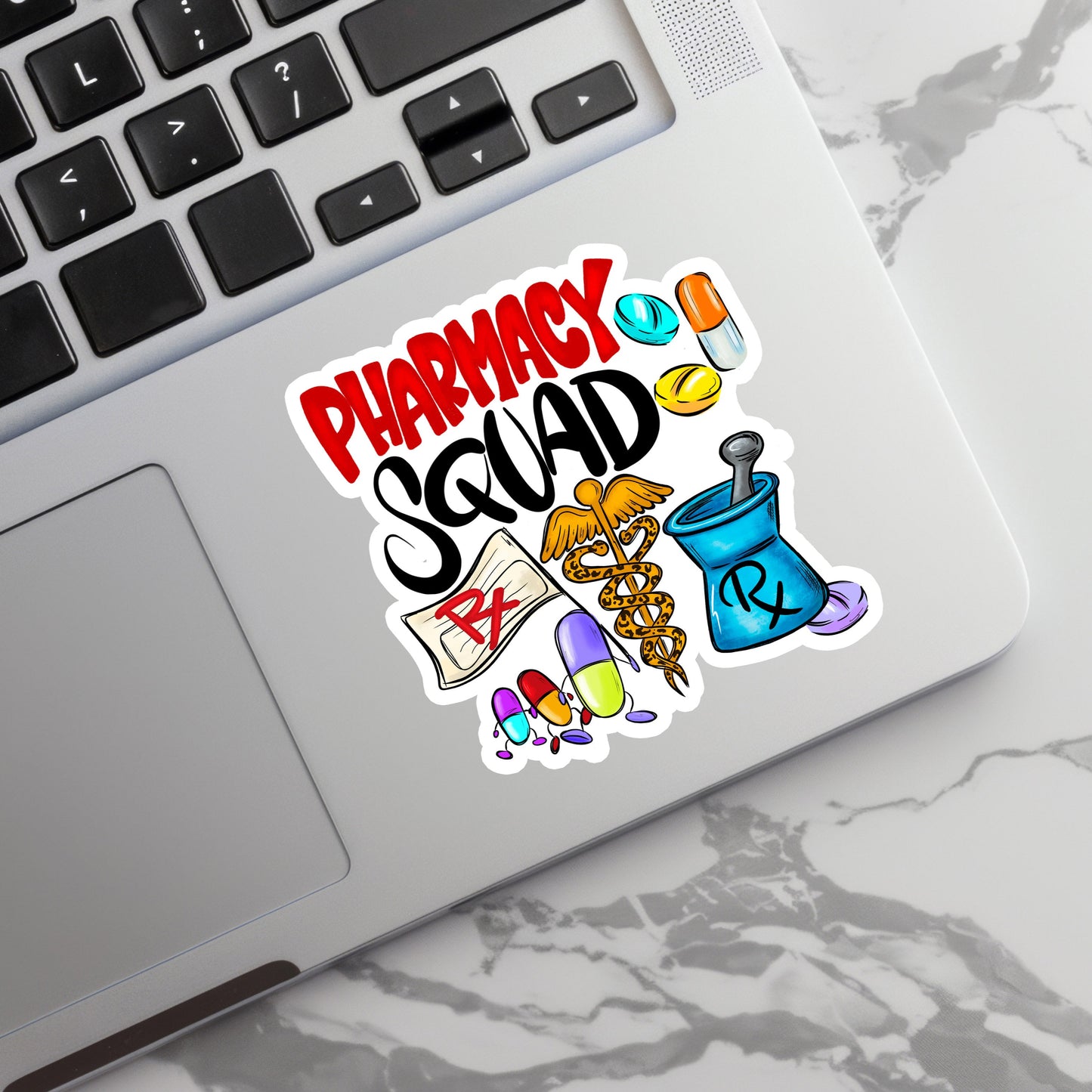 Pharmacy Squad Sticker - Pharmacologist Sticker - Pharmacy Tech Sticker - Decorative Sticker - Sticker