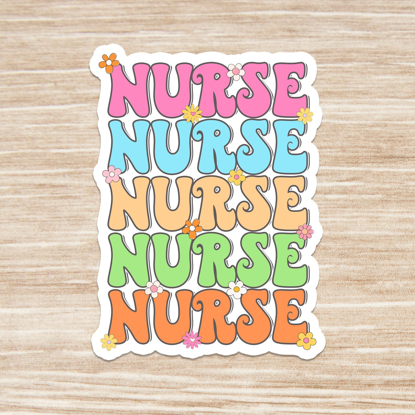 Nurse Sticker - RN Sticker - Nurse Gift - Decorative Sticker - Sticker
