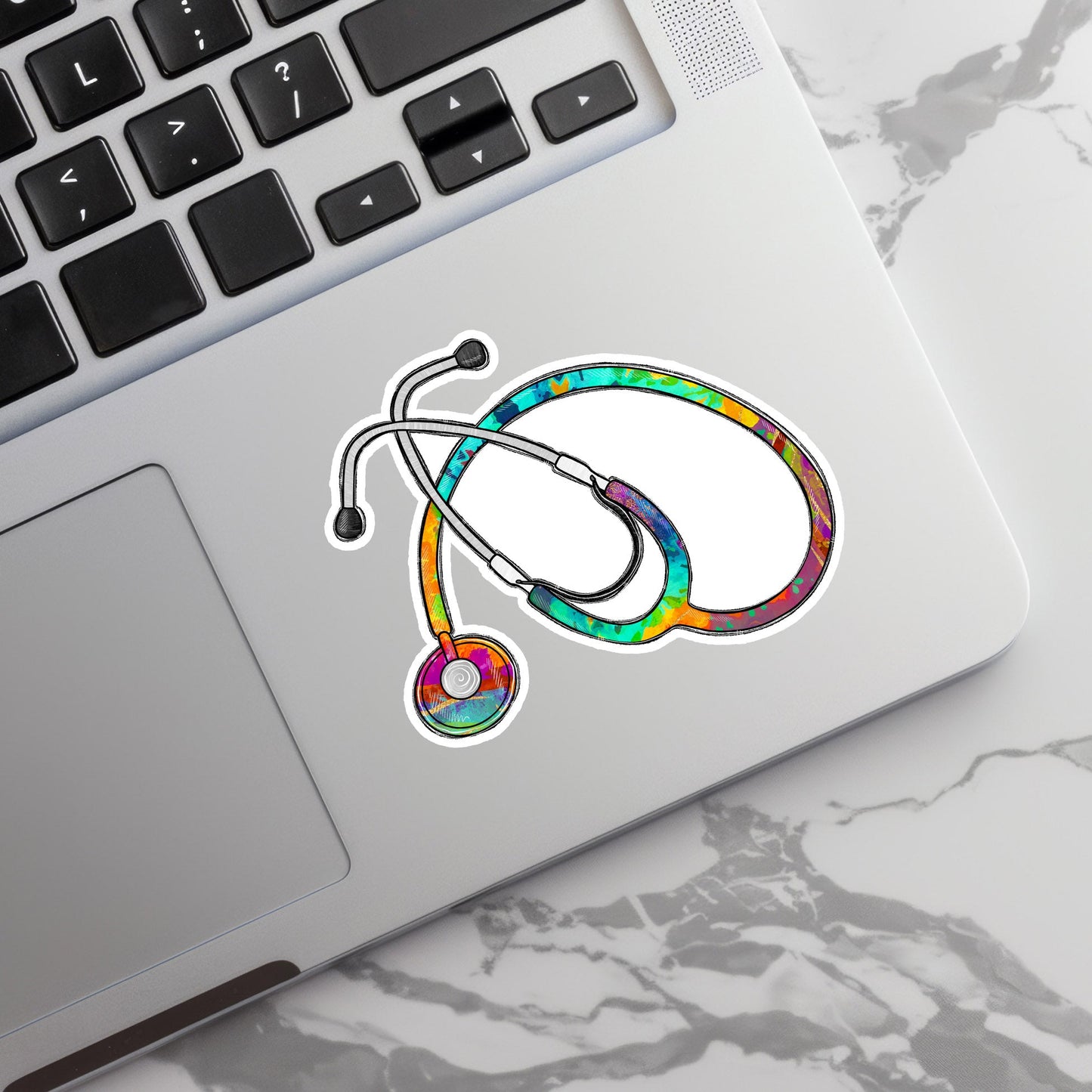 Stethoscope Sticker - Nurse Sticker - Medical Sticker - Nurse Gift - Decorative Sticker - Sticker