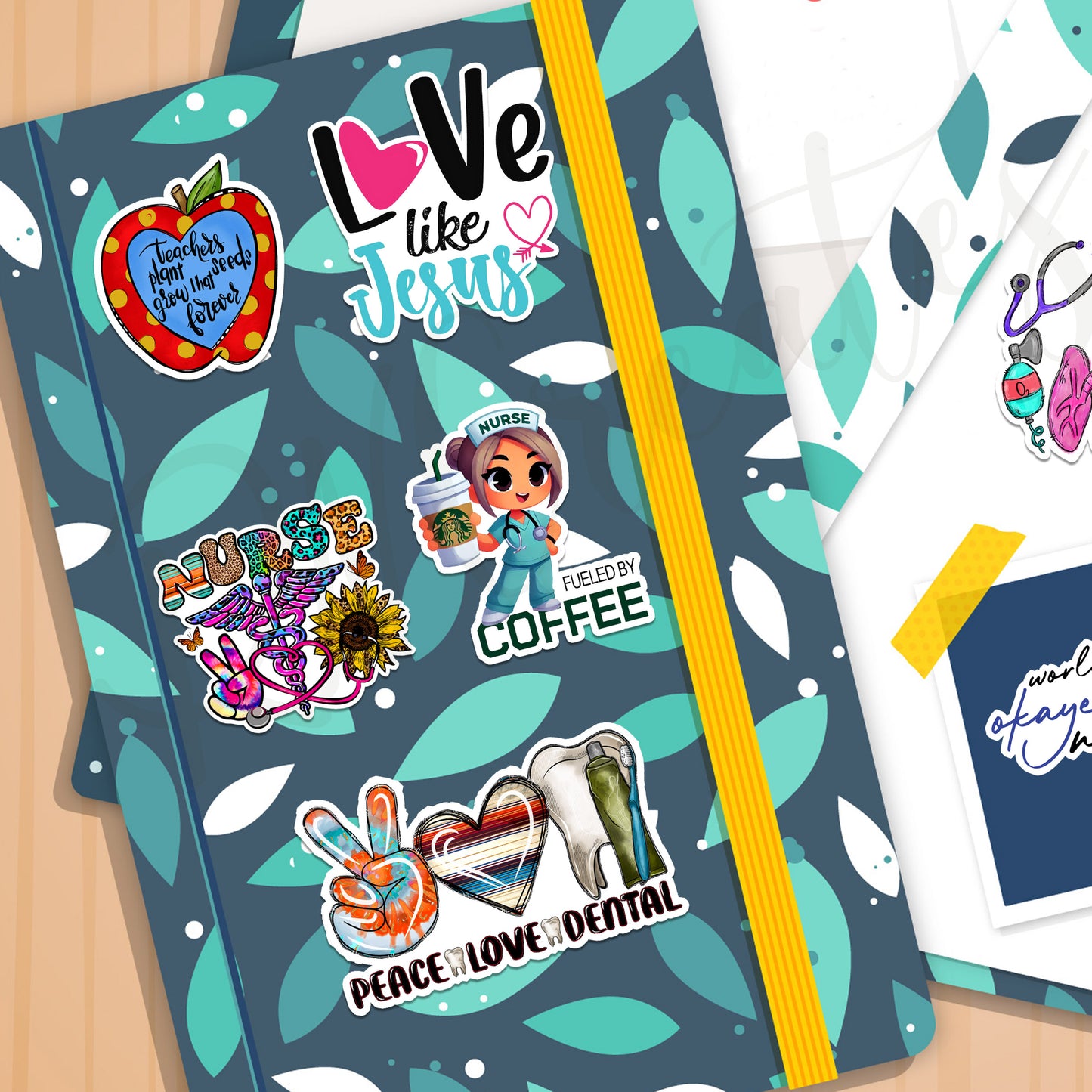 Heart Sticker - Anatomy Sticker -  Medical Sticker - Medical Gift - Decorative Sticker - Sticker