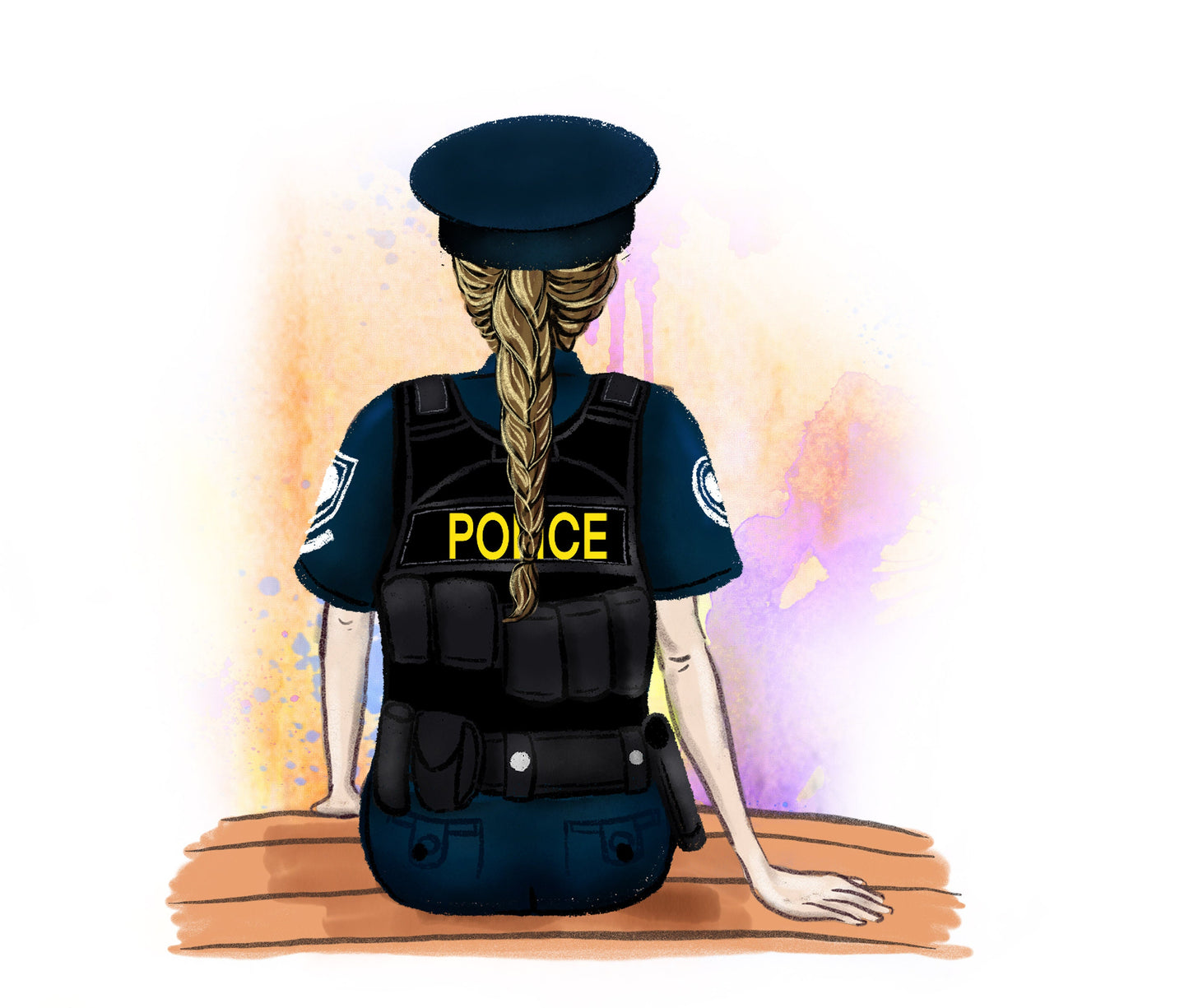 Personalized Police Mug -  Policeman - Policewoman - Male or Female Police Gift - Police Mug - Police Gift - Customized Mug