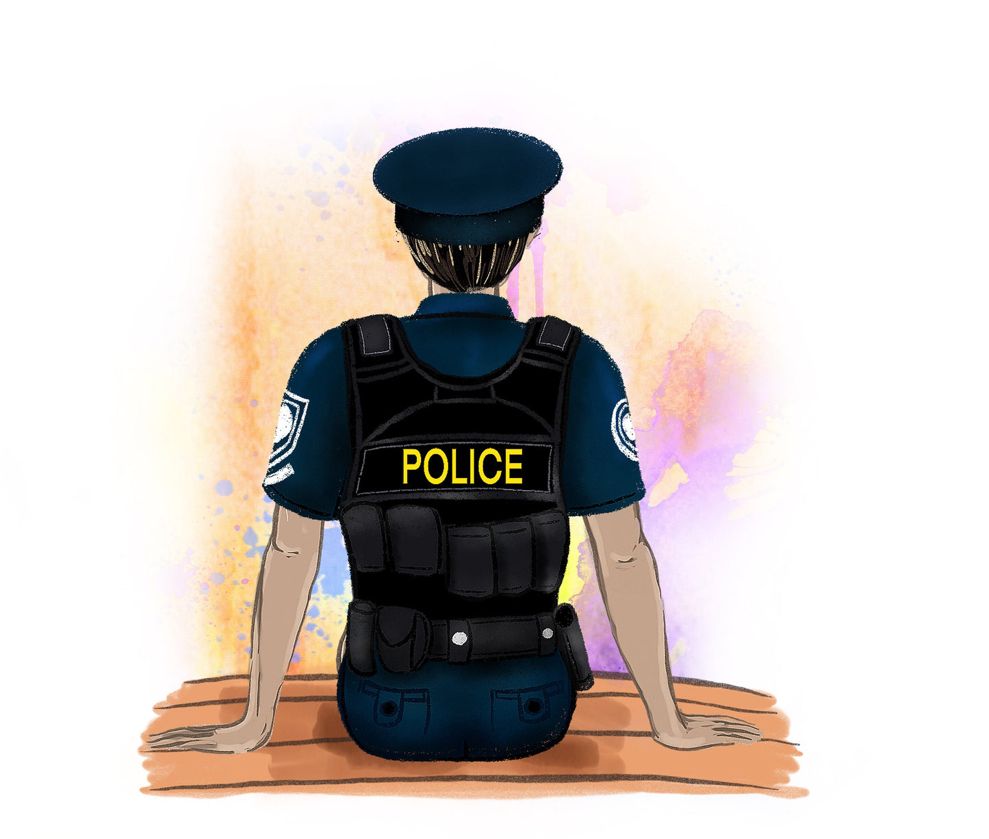 Personalized Police Mug -  Policeman - Policewoman - Male or Female Police Gift - Police Mug - Police Gift - Customized Mug