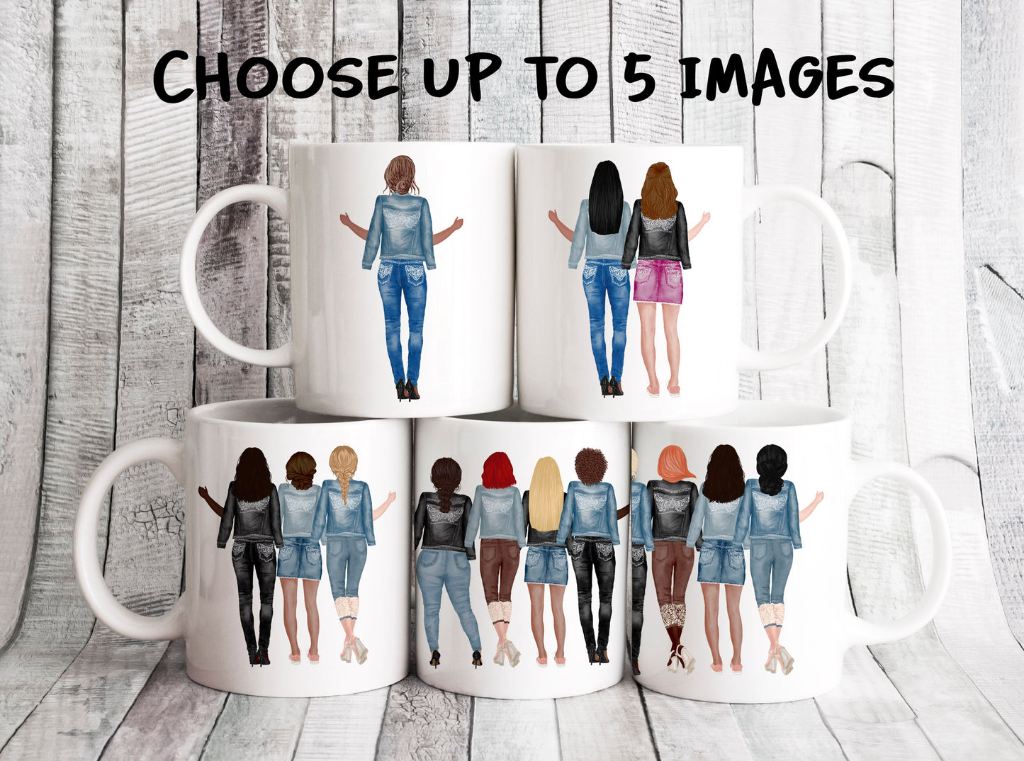 Best Friend Mug Personalized, Custom Best Friend Mug, Best Friend Gifts, Friend Mugs