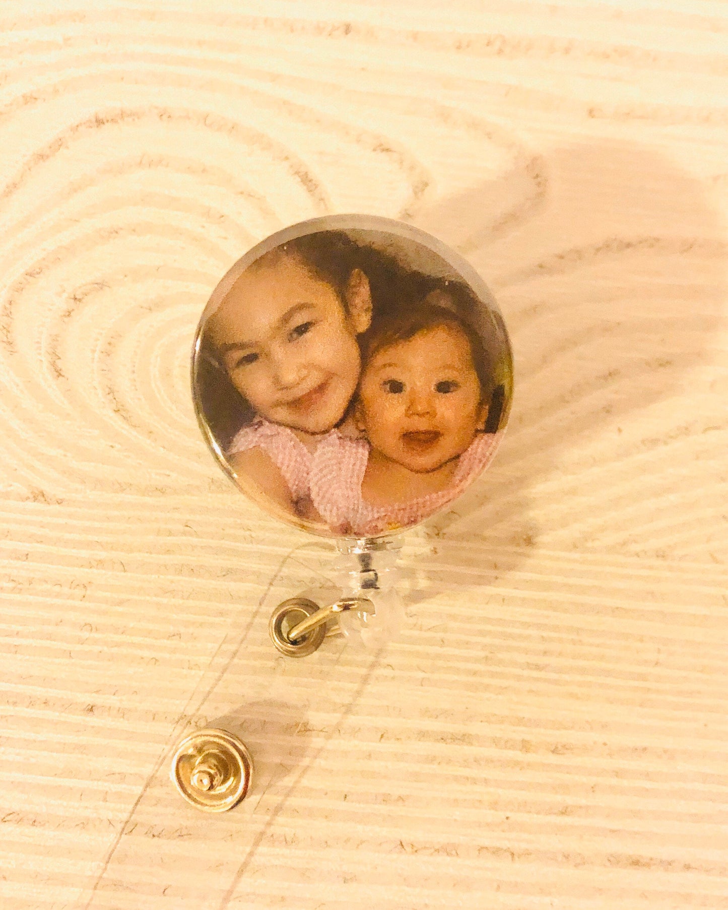 Personalized Photo Badge Reel, Retractable Badge Holder, ID Badge Reel, Badge Reel, Badge Reel, ID holder