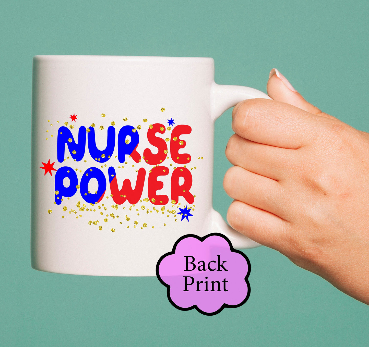 Personalized Nurse Mug - Superhero Nurse Mug - Superhero RN Mug - Nurse Mug - Coffee Mugs - Nurse Gift