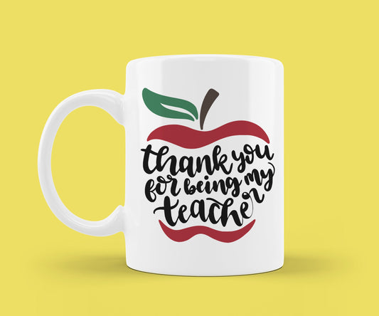 Teacher Mug - Teacher Gift - Thank You Teacher - Teacher Appreciation - Teacher Coffee Mug