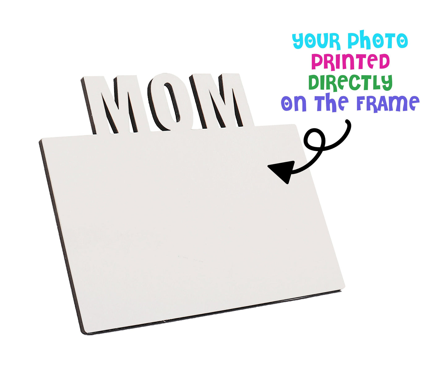 Custom Mom Photo Frame - Personalized Mom Photo Frame - Mom Gift - Mother's Day Gift - Mom Picture Frame - Mother's Day Photo Frame