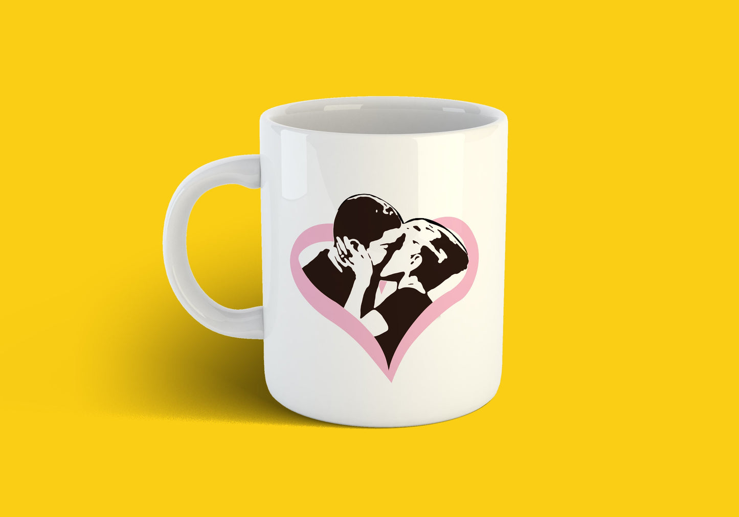 Friends Mug - Friends Gift - Rachel and Ross First Kiss Mug - Gift for Friends - Rachel and Ross Mug