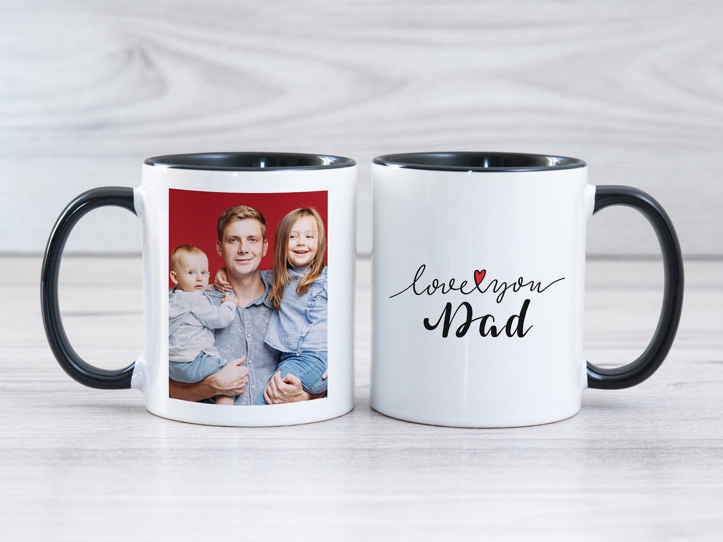 Dad Photo Mug - Photo Mug - Love you Dad Mug - Dad's Mug - Dad's Gift - Father's Day Gift