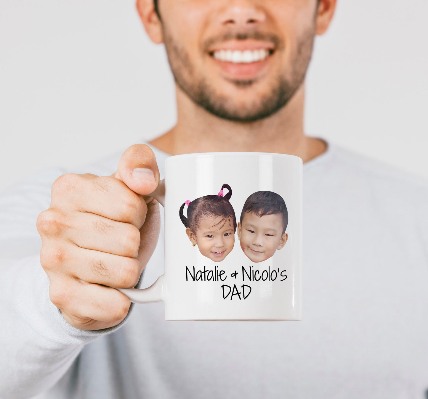 Photo Mug for Dad - Dad Photo Mug - Dad's Mug - Dad's Gift - Father's Day Gift