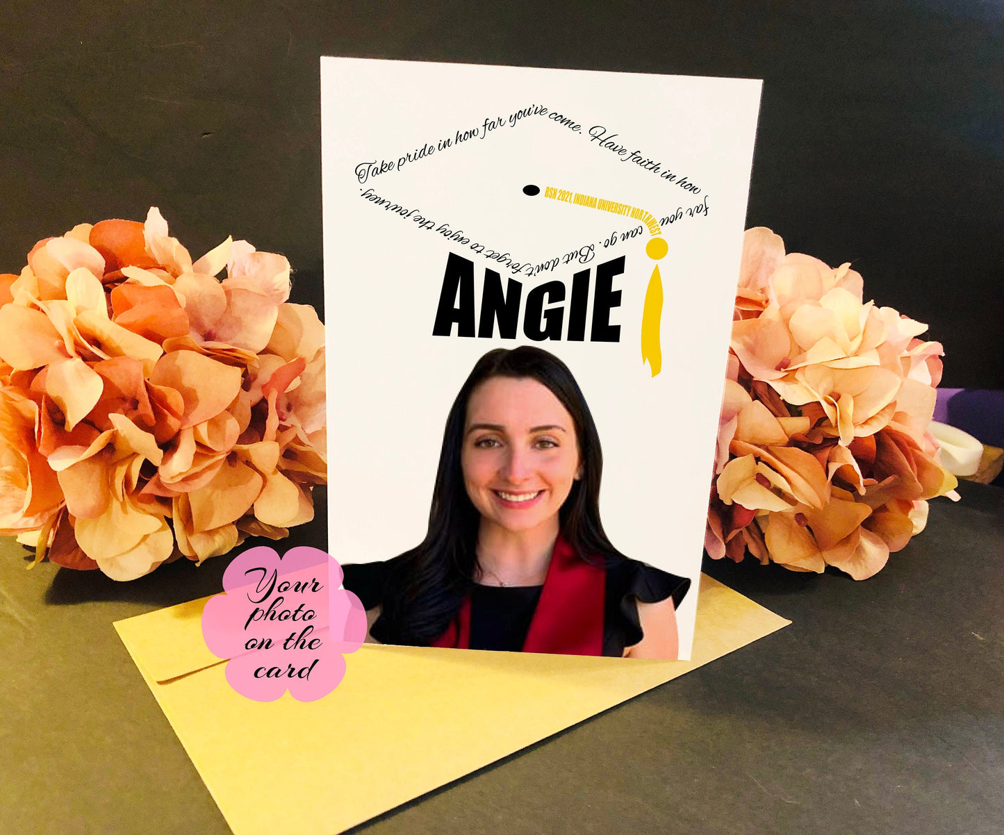 Photo Graduation Card - Personalized Graduation Greeting Card - Graduation Card - Personalized Graduation Card - Custom Graduation Card
