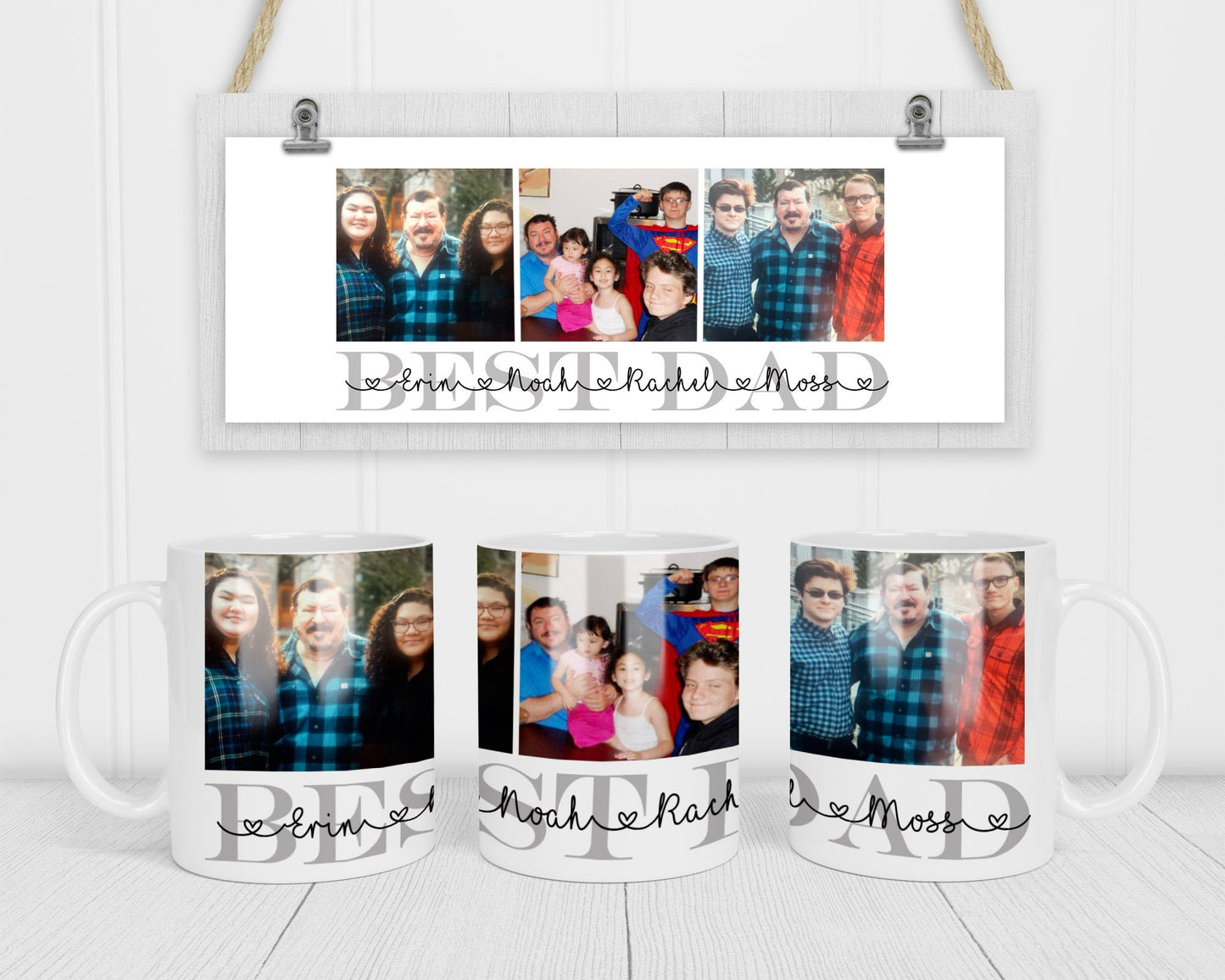 Dad Photo Mug - Photo Mug - Best Dad Mug - Dad's Mug - Dad's Gift - Father's Day Gift
