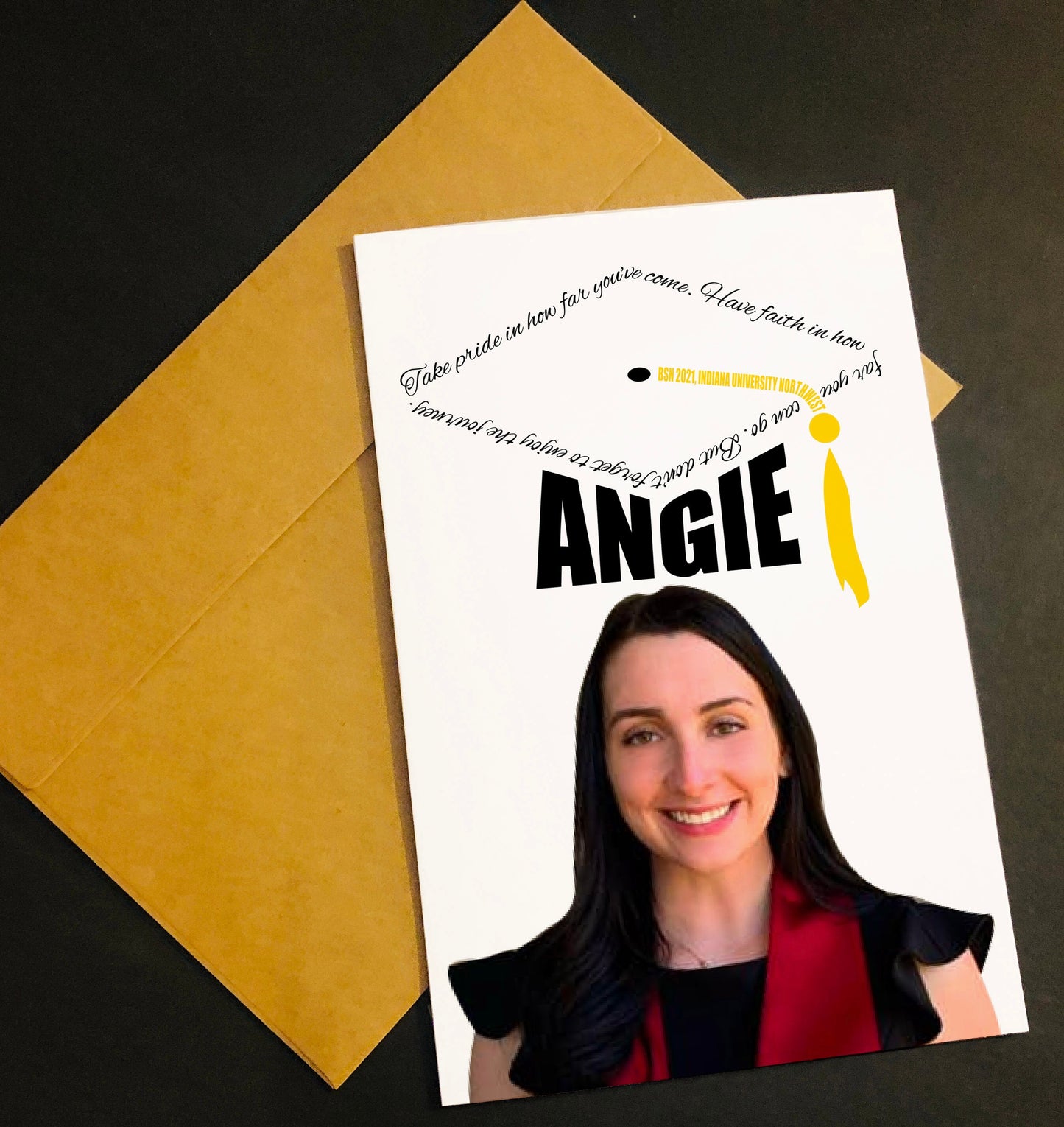 Photo Graduation Card - Personalized Graduation Greeting Card - Graduation Card - Personalized Graduation Card - Custom Graduation Card