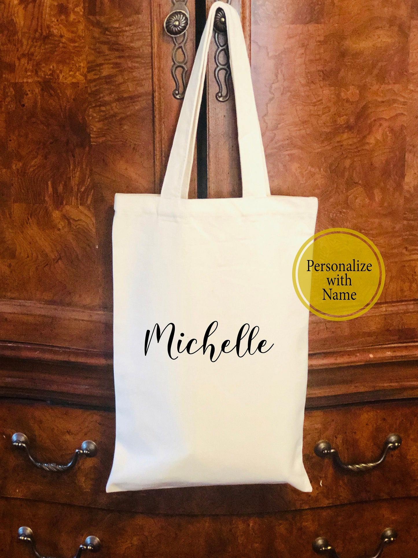 Personalized  Pharmacist Canvas Bag -  She Works Willingly with her hands - Pharmacist Canvas Bag - Pharmacist Bag - Pharmacist Gift