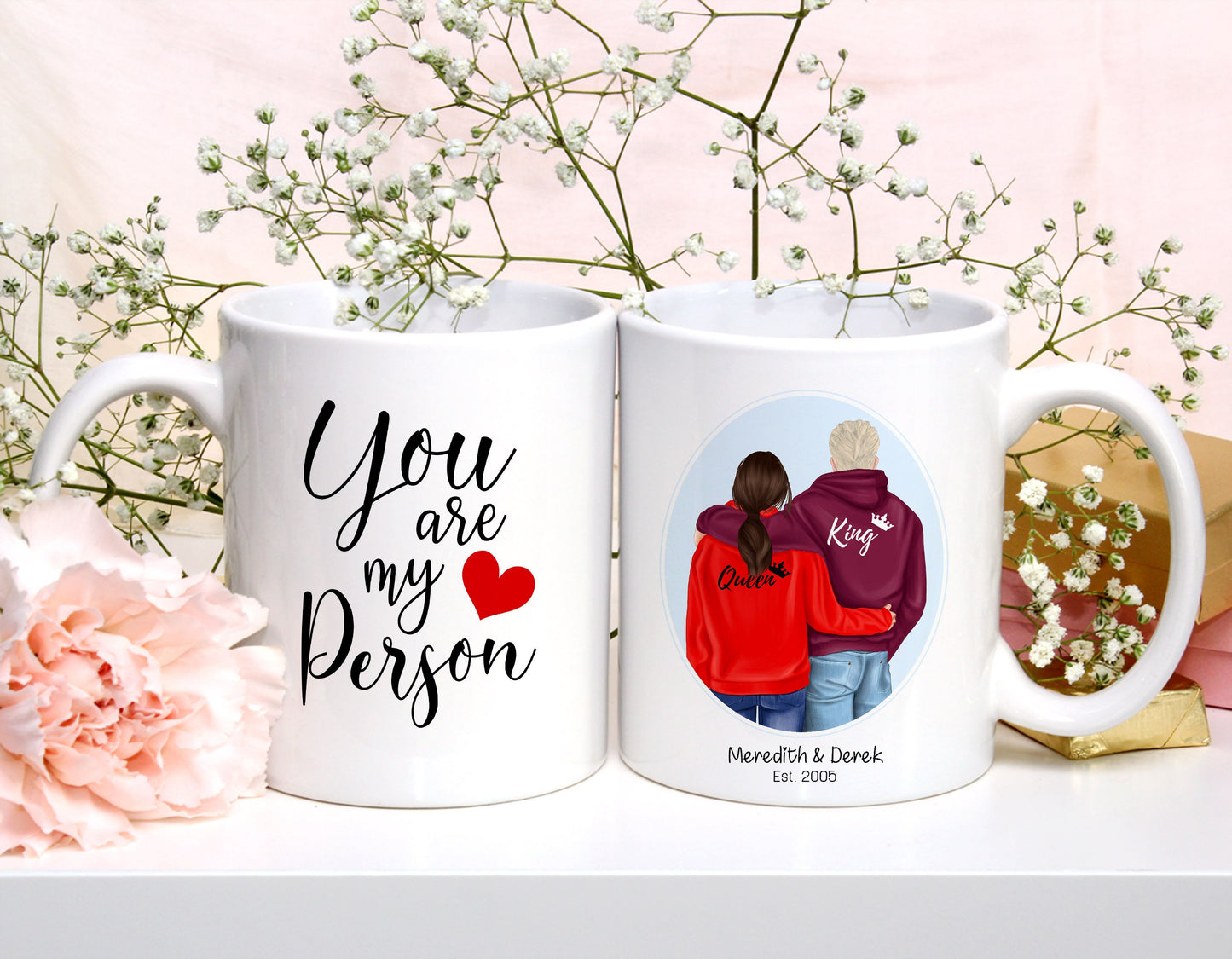 Couples Mug - Personalized Couples Mug, Custom Couple Mug, Couple Gifts, Personalized Mug - Valentines Day Gift - Valentines Gift