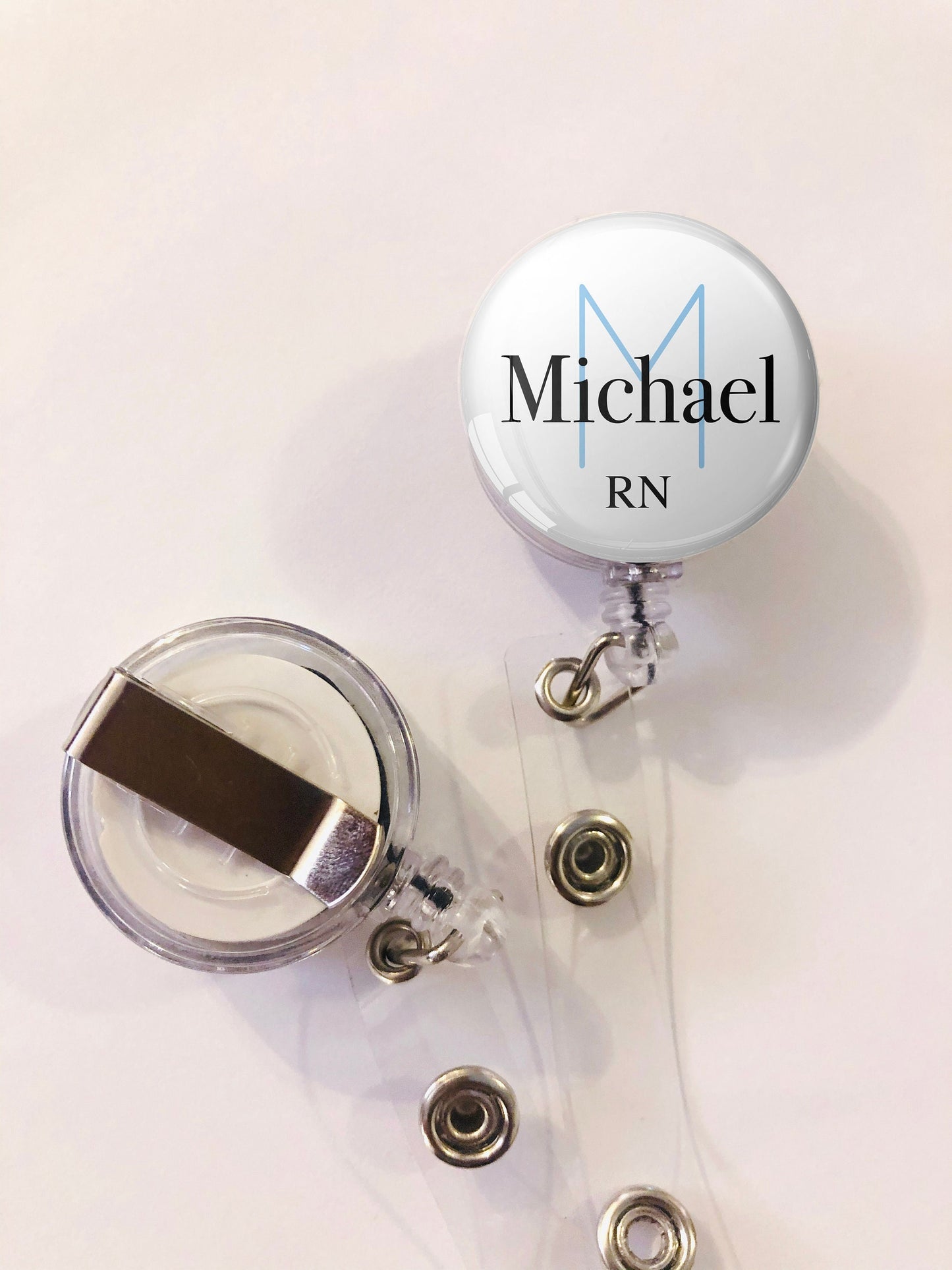 Personalized Badge Reel - Badge Reel - ID Retractable badge, ID Badge Reel - Gift Idea