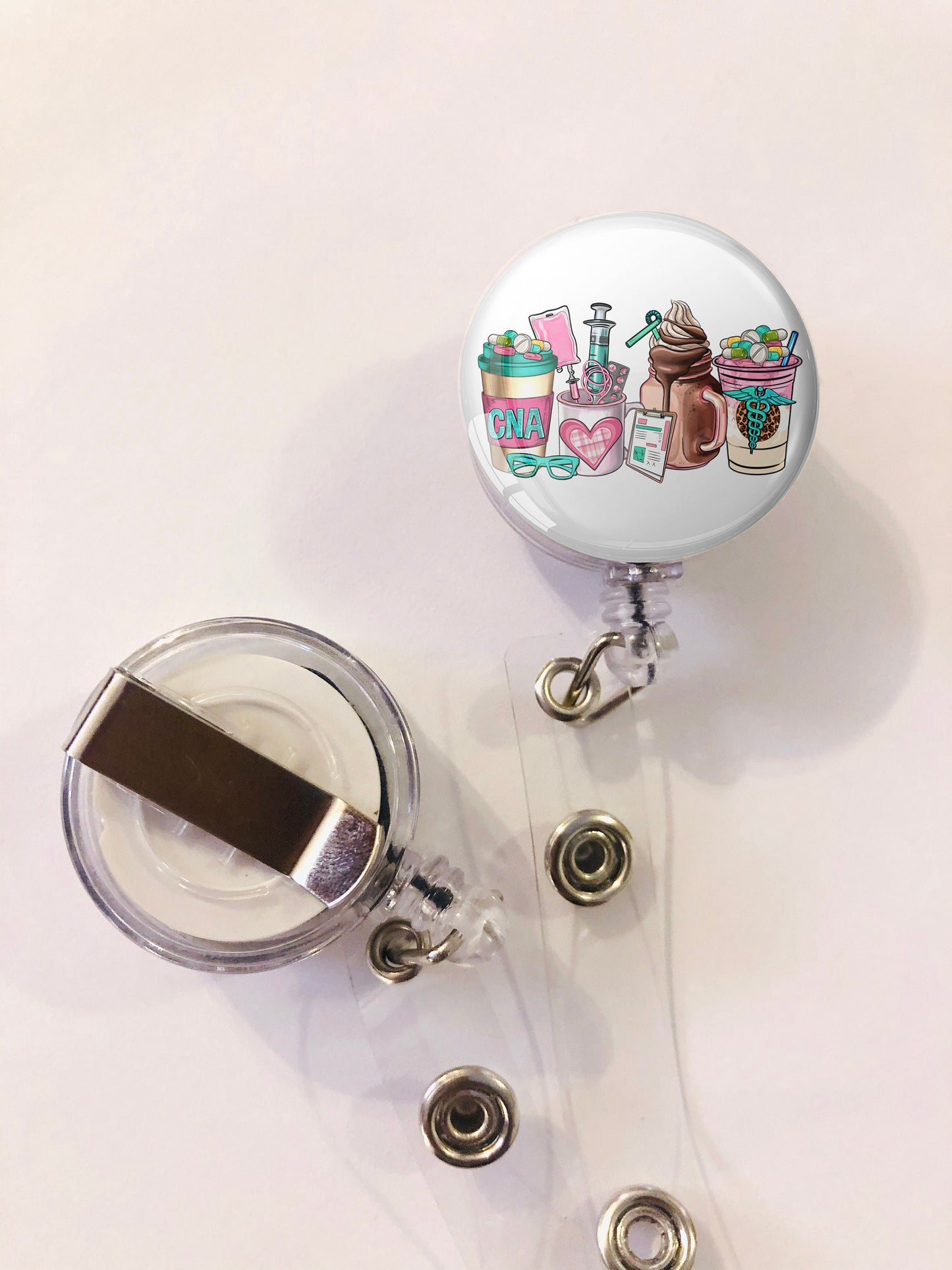 Cna Badge Reel - Cna ID Badge Reel - ID Retractable badge, ID Badge Reel - Cna Gift