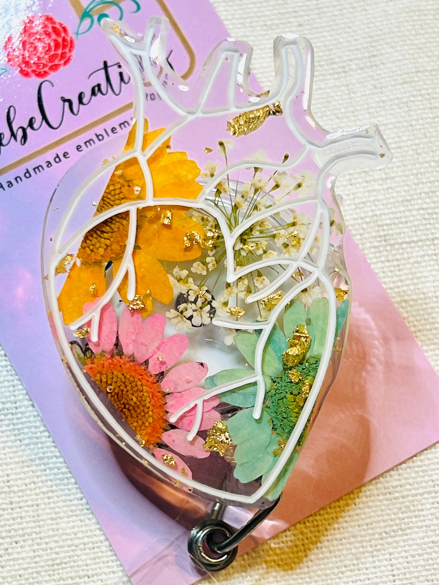 Anatomy Badge Reel - Cardiac Nurse - Cardiology - Nurse ID Badge Reel -  Nurse- ID Retractable badge - Nurse Gift