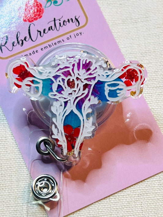 Anatomy Badge Reel - Ob-gyn Nurse - L&d Nurse - Nurse ID Badge Reel -  Nurse- ID Retractable badge - Nurse Gift