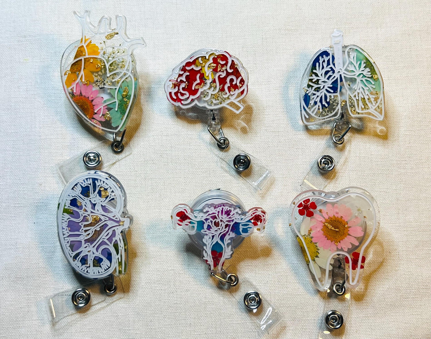 Anatomy Badge Reel -  Neurology Nurse - Neuro Nurse - Brain Badge - Nurse ID Badge Reel -  Nurse- ID Retractable badge - Nurse Gift