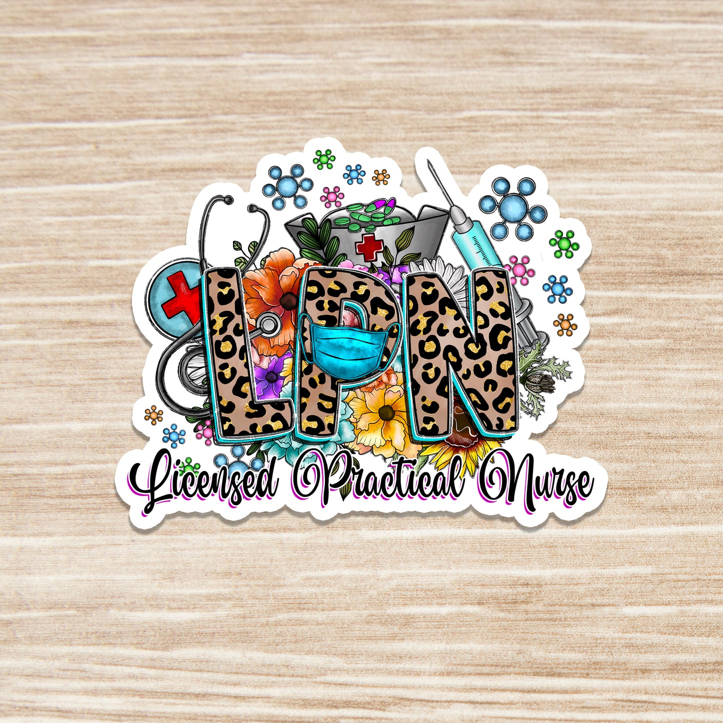 LPN Sticker - Decorative Sticker - Sticker