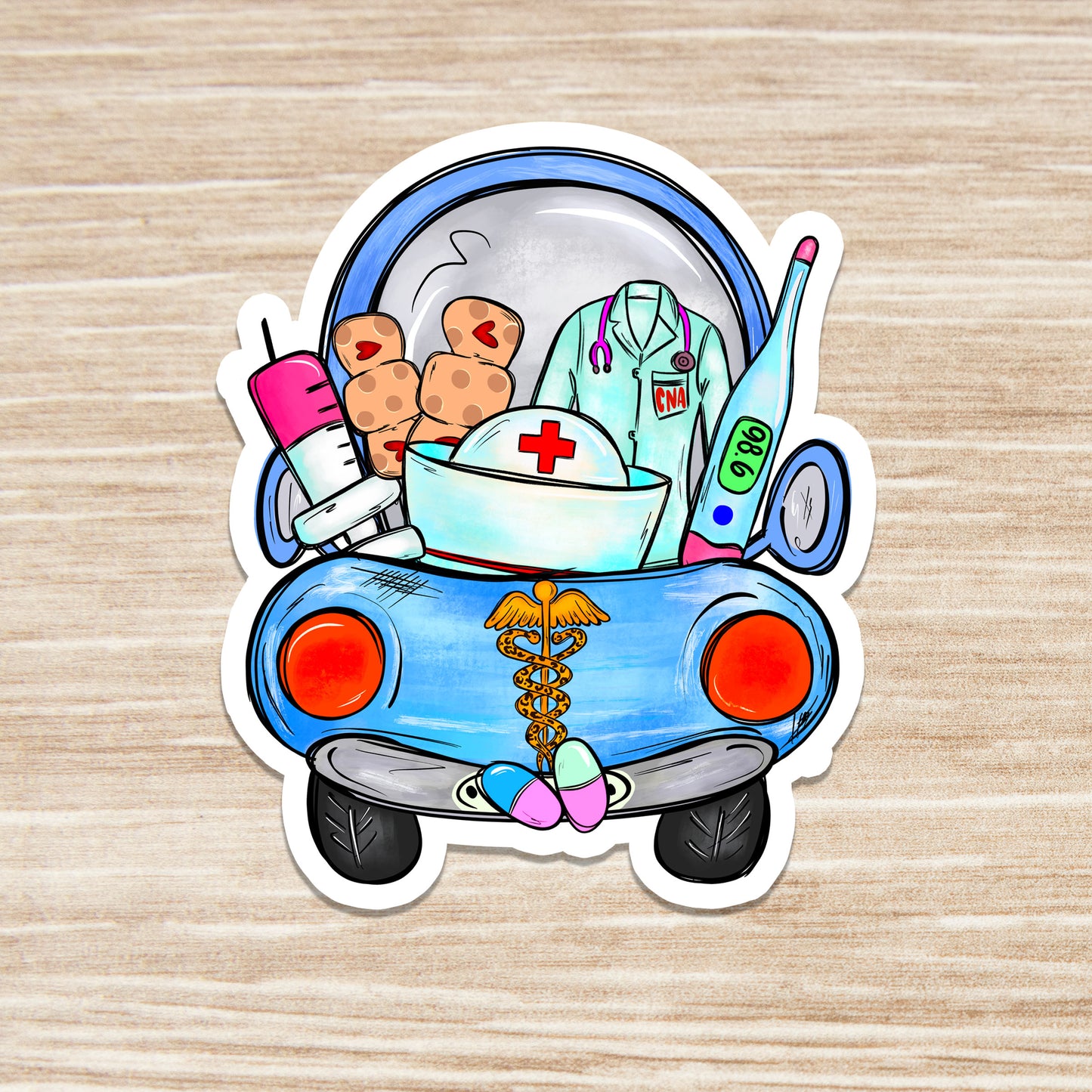 Medical Sticker - Decorative Sticker - Sticker