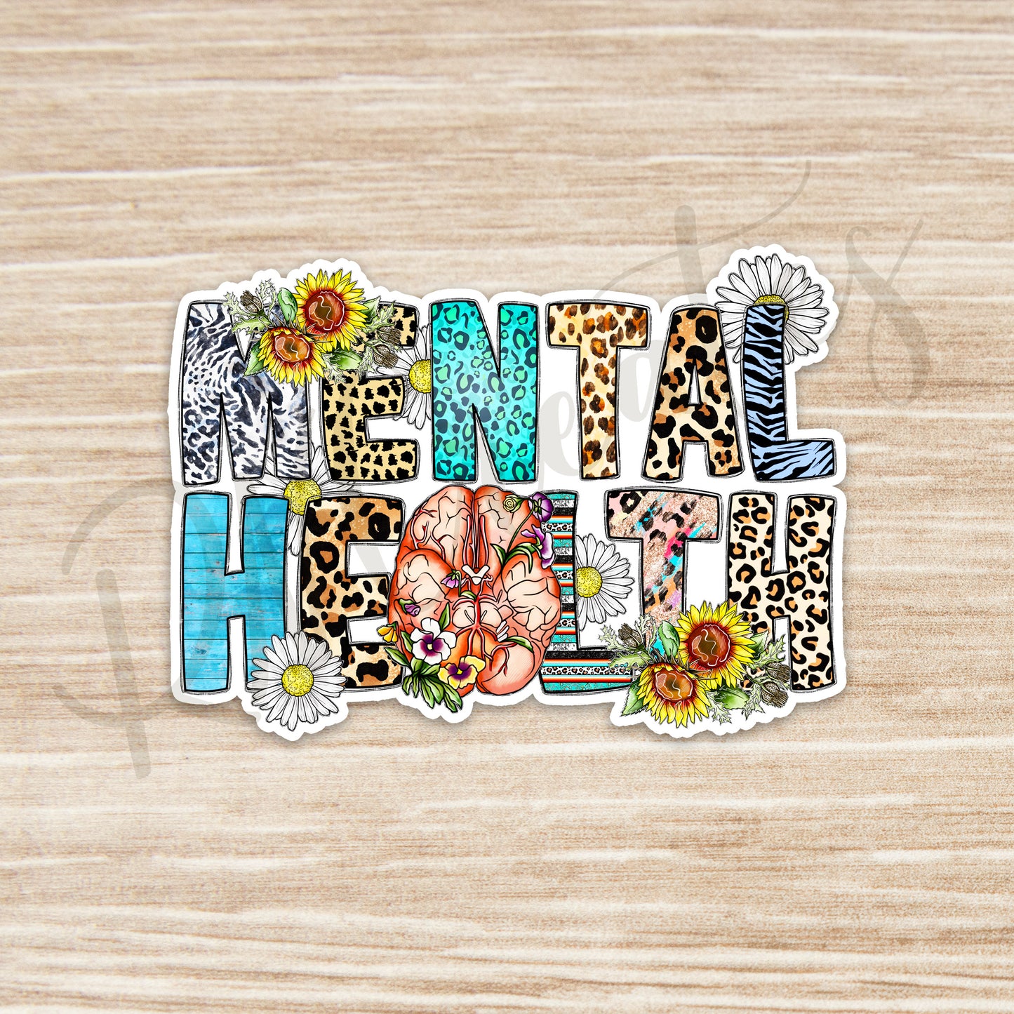 Mental Health Sticker - Decorative Sticker - Sticker