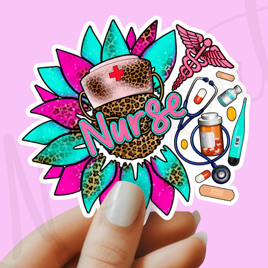 Nurse Sticker - RN Sticker - Nurse Gift - Decorative Sticker - Sticker