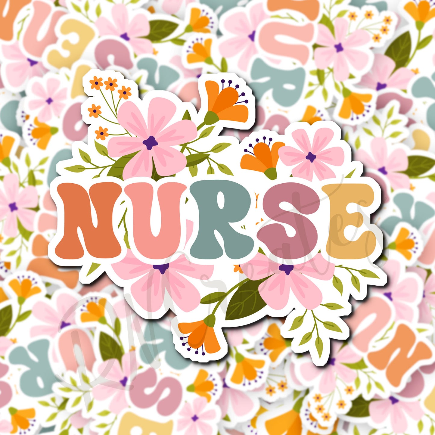 Nurse Sticker - RN Sticker - Nurse Gift - Decorative Sticker - Sticker