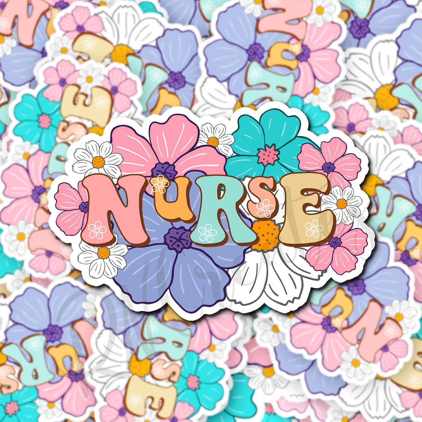 Nurse Sticker - RN Sticker - Nurse Gift - Decorative Sticker - Sticker