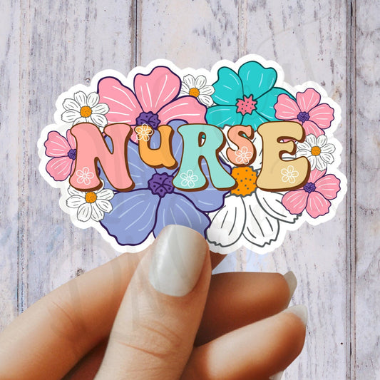 Nurse Sticker - RN Sticker - Nurse Gift - Decorative Sticker - Sticker