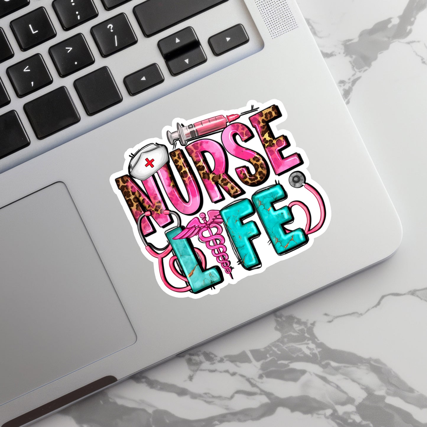 Nurse Life Sticker - Nurse Sticker - RN Sticker - Nurse Gift - Decorative Sticker - Sticker