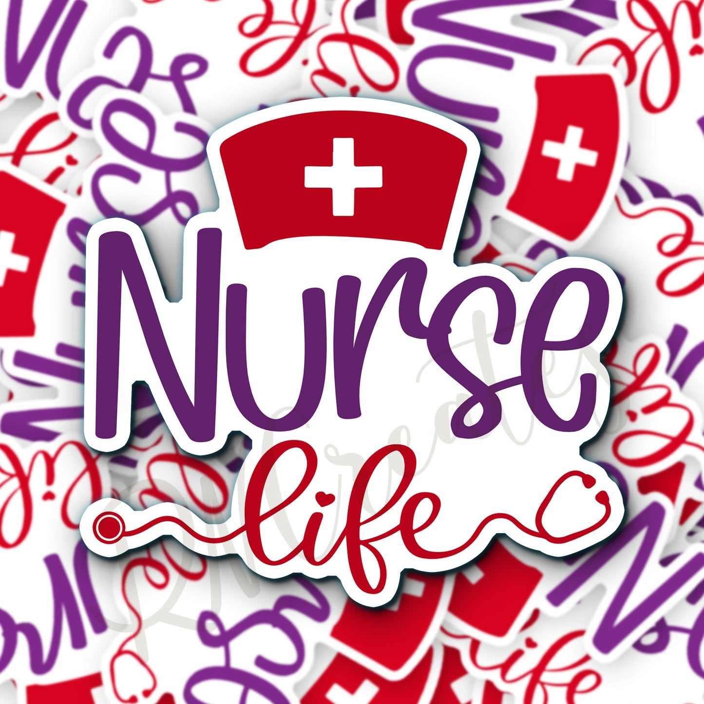 Nurse Life Sticker - Nurse Sticker - RN Sticker - Nurse Gift - Decorative Sticker - Sticker