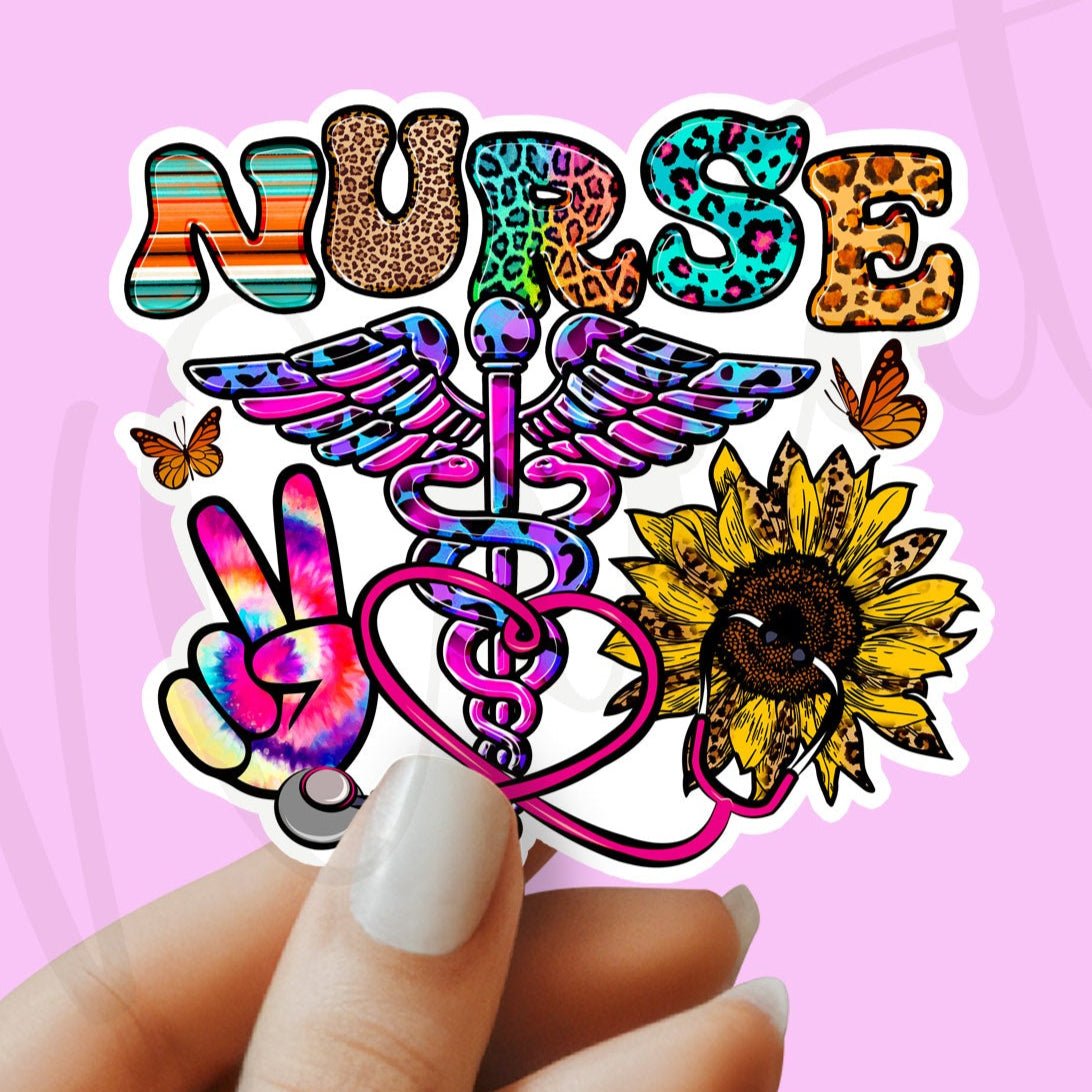 Nurse Sticker - RN Sticker - Nurse Gift - Decorative Sticker - Sticker