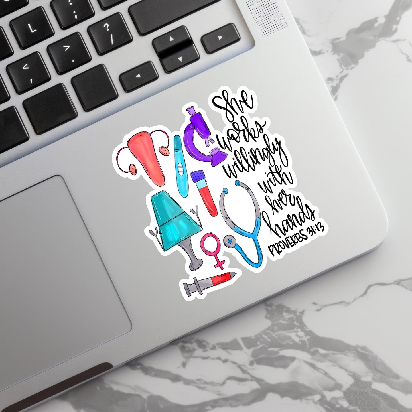 OB-Gyn Sticker - Decorative Sticker - Sticker