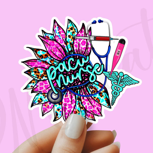 PACU Nurse Sticker - RN Sticker - Nurse Gift - Decorative Sticker - Sticker