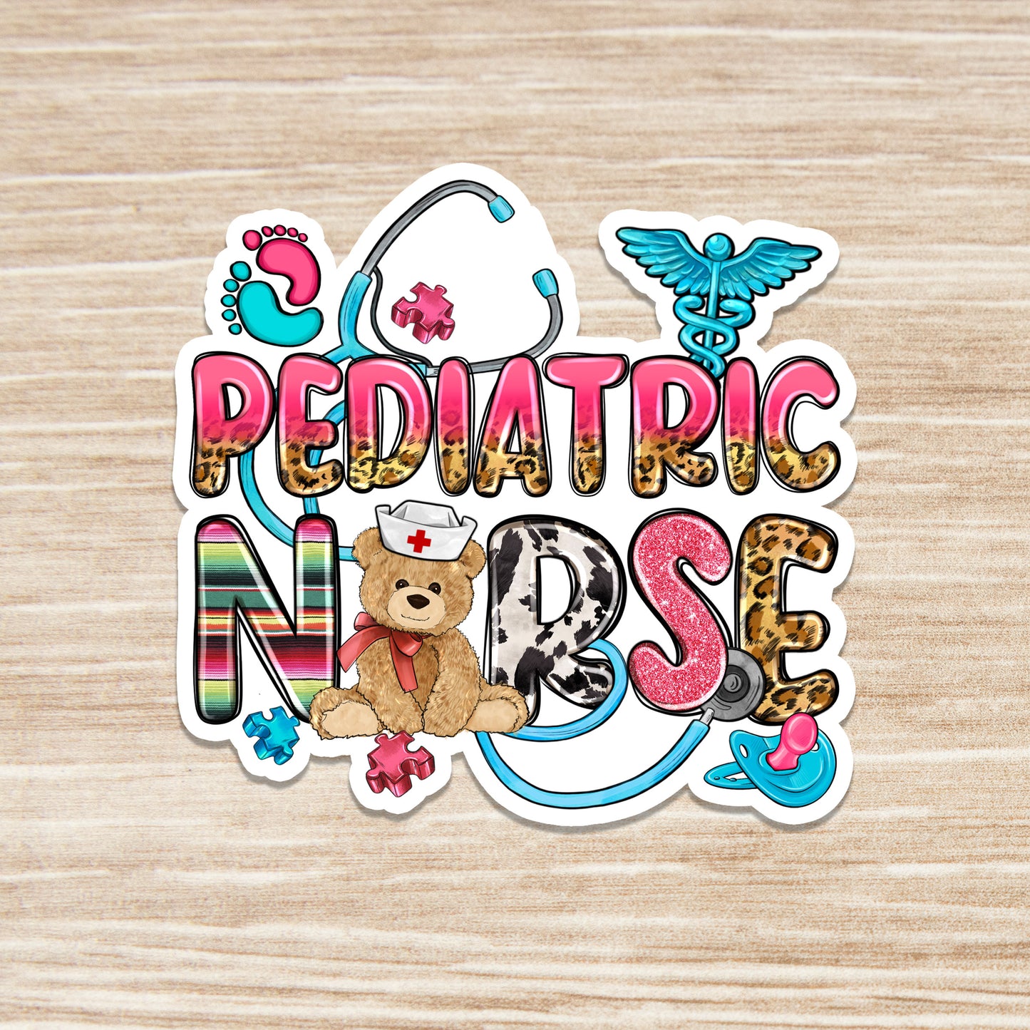 Pediatric Nurse Sticker - Peds Nurse Sticker - Decorative Sticker - Sticker