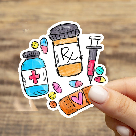 Pharmacist Sticker - Pharmacy Sticker - Pharmacy Tech Sticker - Decorative Sticker - Sticker (Copy)