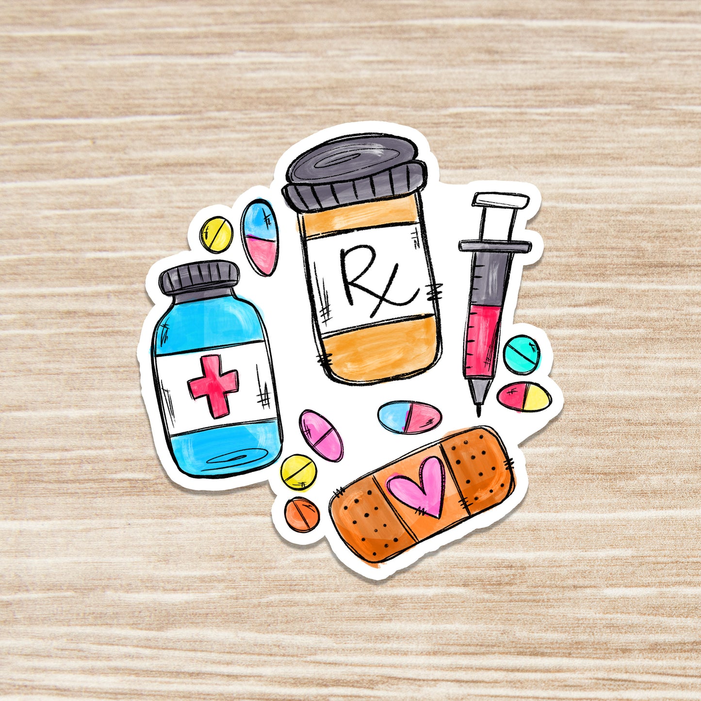 Pharmacist Sticker - Pharmacy Sticker - Pharmacy Tech Sticker - Decorative Sticker - Sticker (Copy)