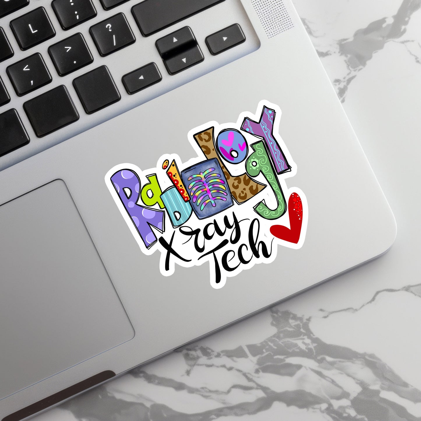 Radiology Tech Sticker - Xray Tech Sticker - Decorative Sticker - Sticker