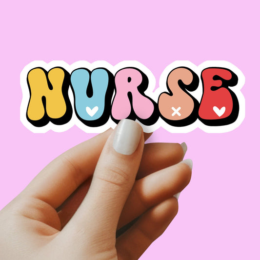 Nurse Sticker - RN Sticker - Nurse Gift - Decorative Sticker - Sticker