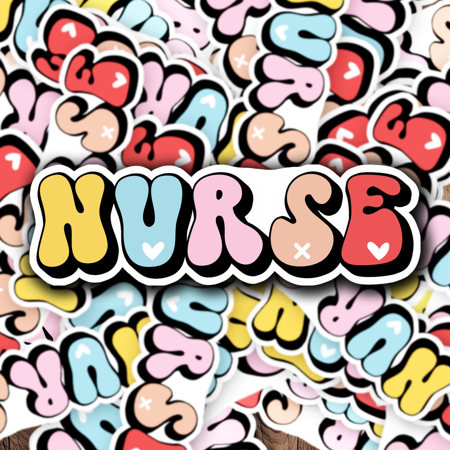 Nurse Sticker - RN Sticker - Nurse Gift - Decorative Sticker - Sticker